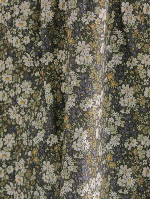 Samansa Mos2「【WEB限定】胸元配色花柄ワンピース」|ワンピース|