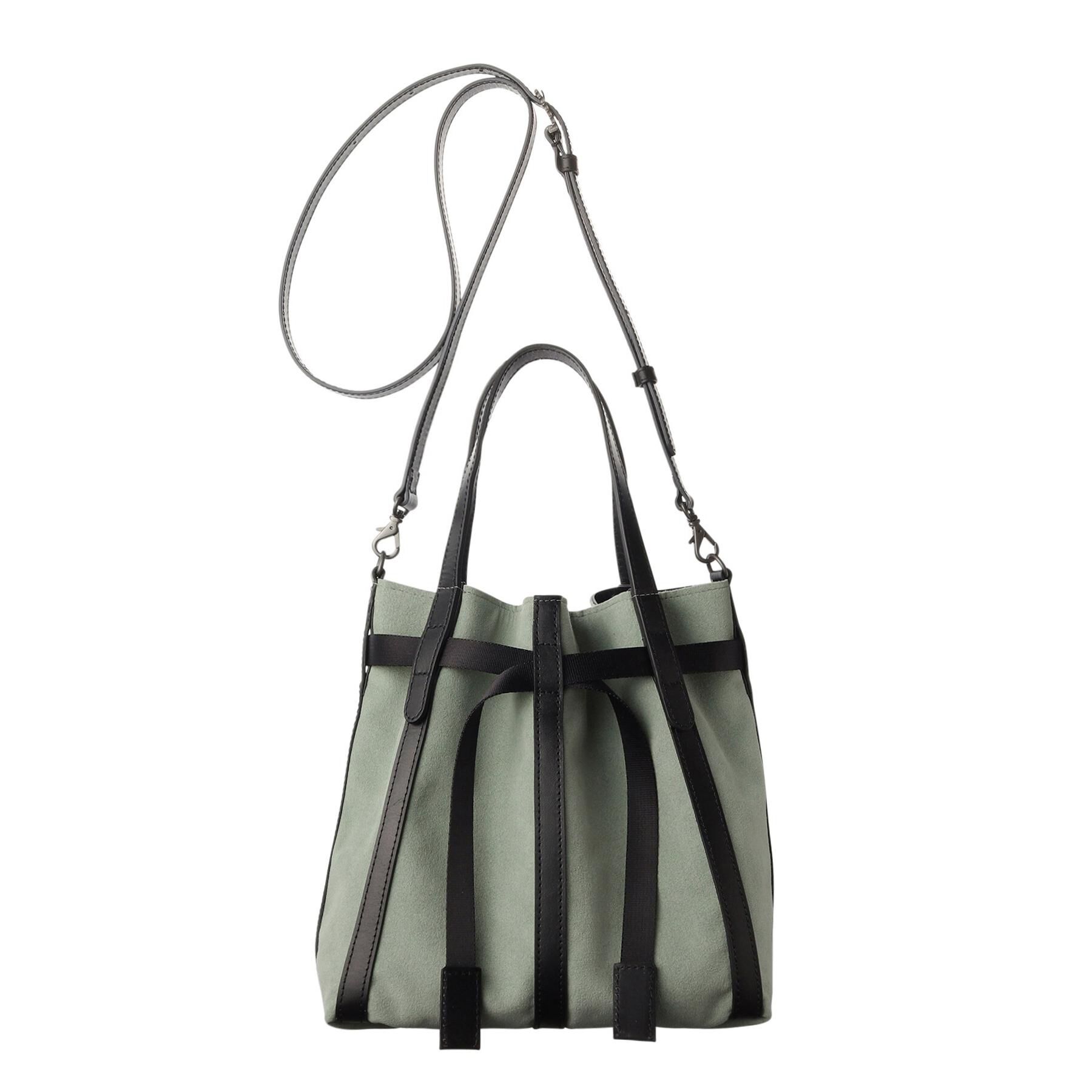 HIROKO HAYASHI「PANIER CAMOSCIO（パニエ カモッショ）2wayショルダーバッグ」|ショルダー・メッセンジャー|ライトグリーン(52