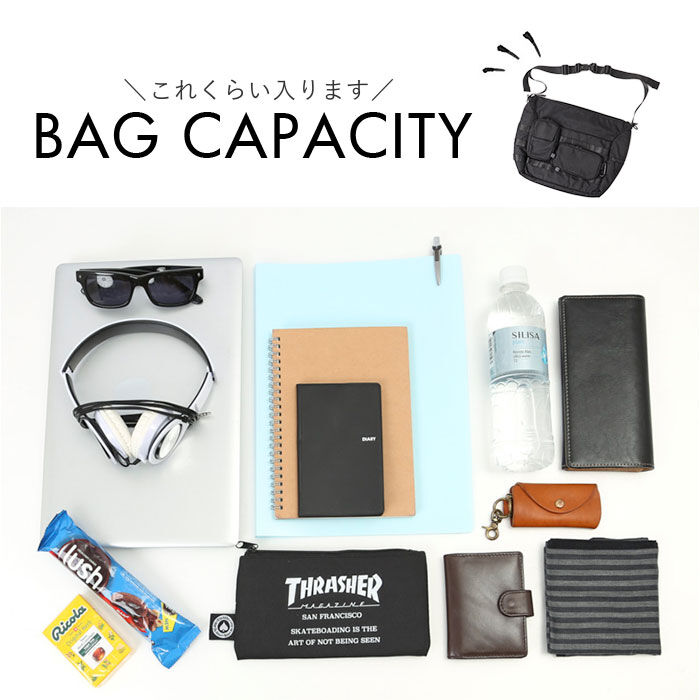 BACKYARD FAMILY「NoiR ノアール ショルダーバッグ N25005 通販 ショルダーバック 斜めがけバッグ メンズ」|ショルダー・メッセンジャー|