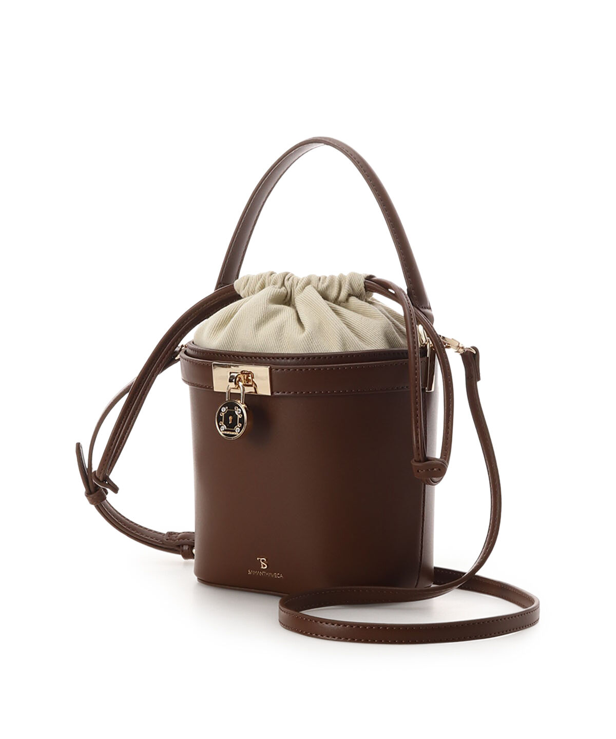 Samantha Vega「サークルロックバケツ型ショルダーバッグ」|ショルダー・メッセンジャー|