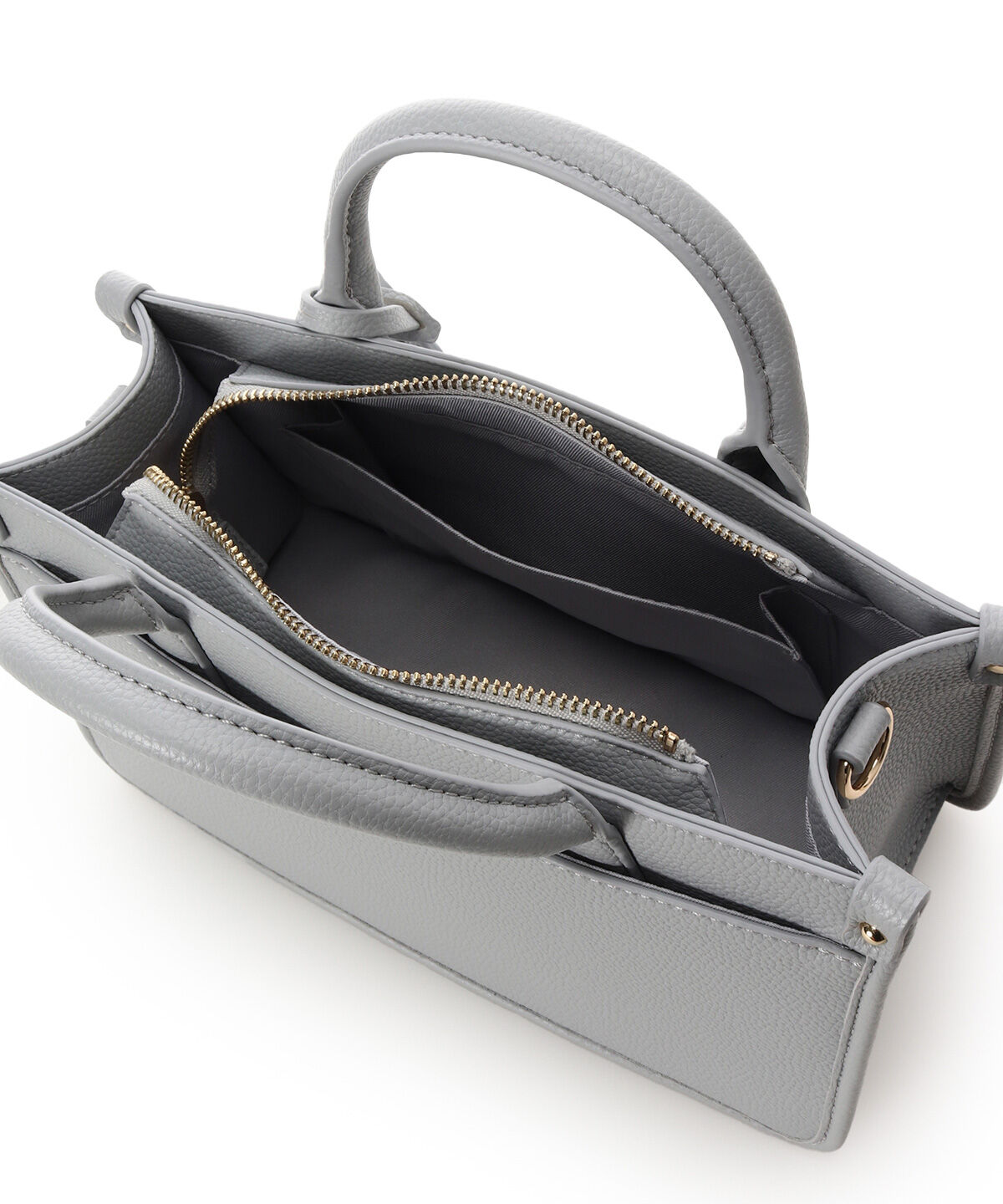 Samantha Thavasa Petit Choice「ハートミラーチャーム付きスクエアショルダー」|ショルダー・メッセンジャー|