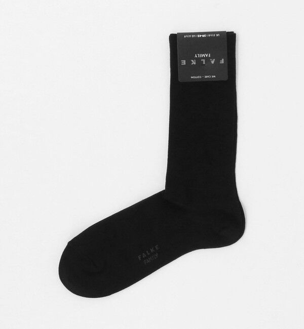 UNITED ARROWS「＜FALKE＞ FAMILY SOCKS/ファミリー ソックス」|ソックス|BLACK