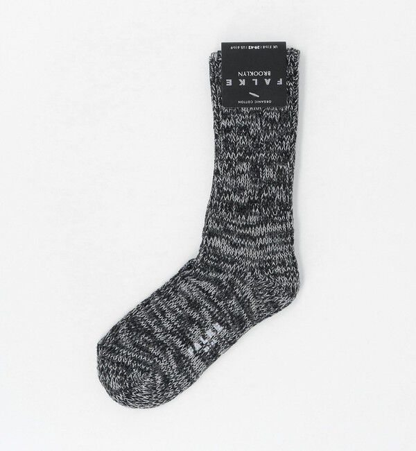 UNITED ARROWS「＜FALKE＞ BROOKLYN SOCKS/ブルックリン ソックス」|ソックス|BLACK