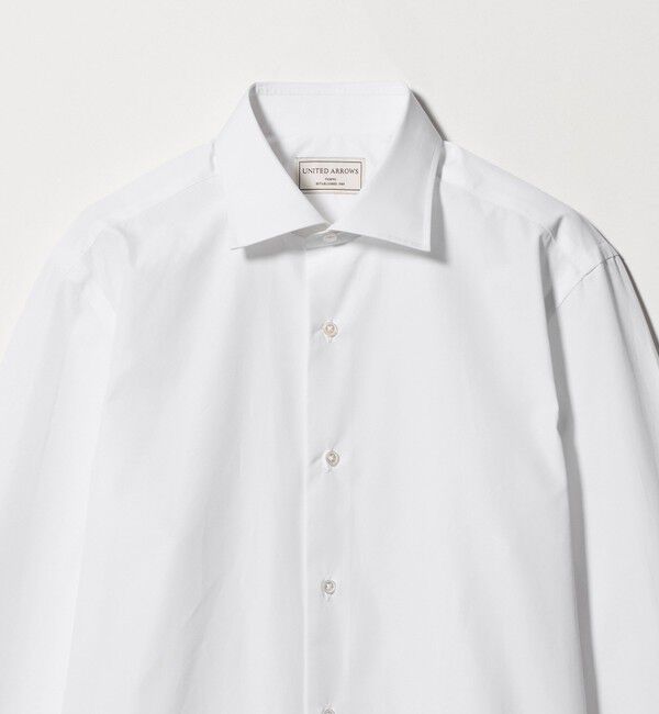 UNITED ARROWS「THOMAS MASON/トーマスメイソン ブロード セミワイドカラー シャツ」|シャツ・ブラウス|