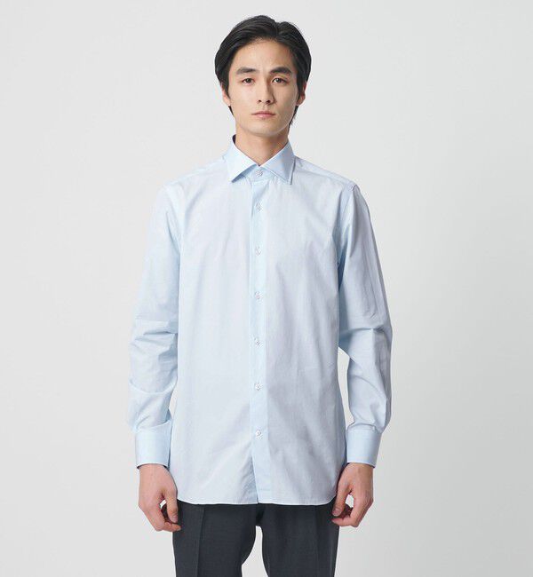 UNITED ARROWS「THOMAS MASON/トーマスメイソン ブロード セミワイドカラー シャツ」|シャツ・ブラウス|