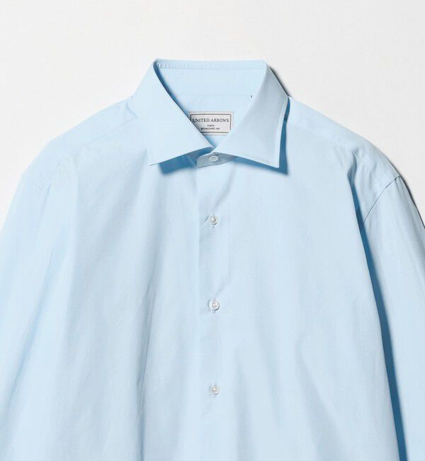 UNITED ARROWS「THOMAS MASON/トーマスメイソン ブロード セミワイドカラー シャツ」|シャツ・ブラウス|