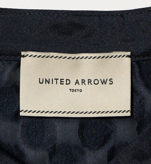 UNITED ARROWS「ラメ ドットジャガード ブラウス」|シャツ・ブラウス|