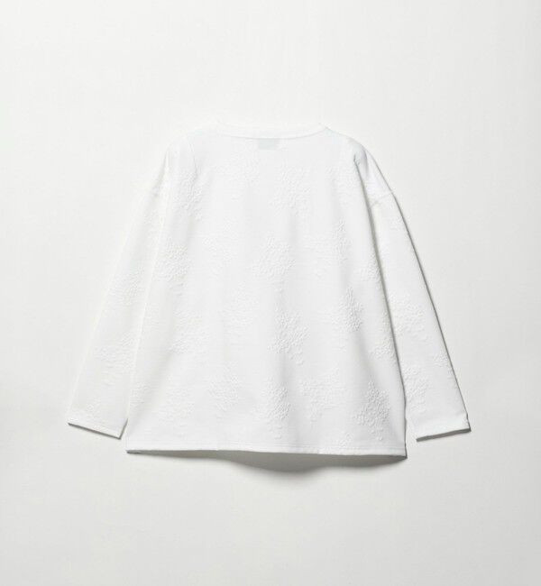 UNITED ARROWS「フラワー ジャガード スウェット」|スウェット・ジャージ|