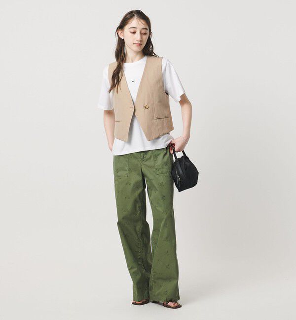 UNITED ARROWS「＜TICCA＞Vネック ベスト」|ベスト・ジレ|