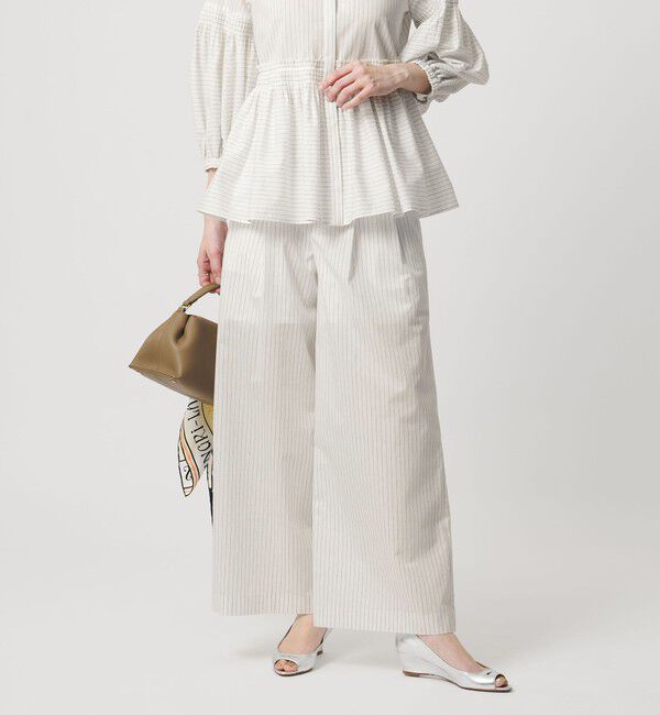 UNITED ARROWS「MANTECO POP ワイドパンツ」|チノ|