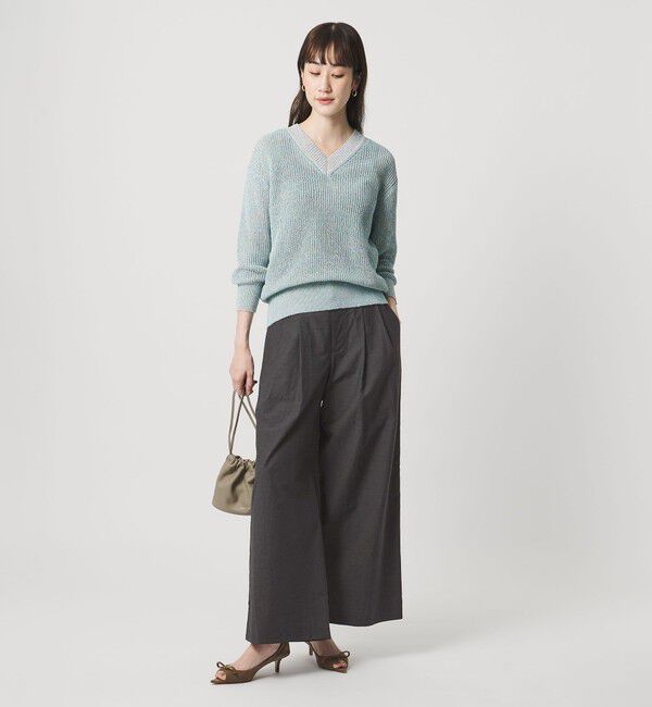 UNITED ARROWS「MANTECO POP ワイドパンツ」|チノ|