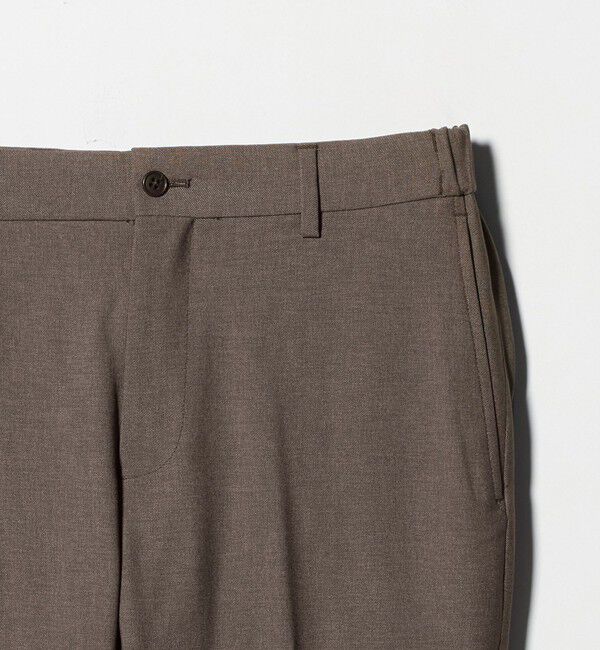 UNITED ARROWS green label relaxing「A+ ウールライク スタンダード イージー スラックス -ウォッシャブル・ストレッチ-」|スラックス|