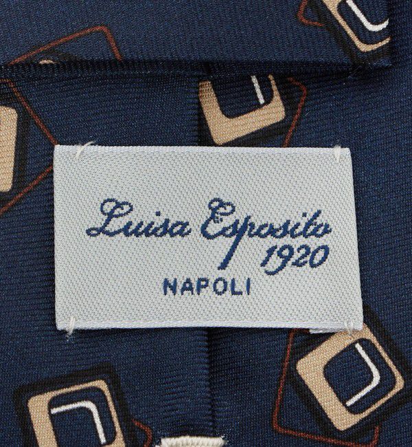 UNITED ARROWS green label relaxing「＜Luisa Esposito＞8.0cm スタンプ コモン2 ネクタイ」|ネクタイ・蝶ネクタイ|