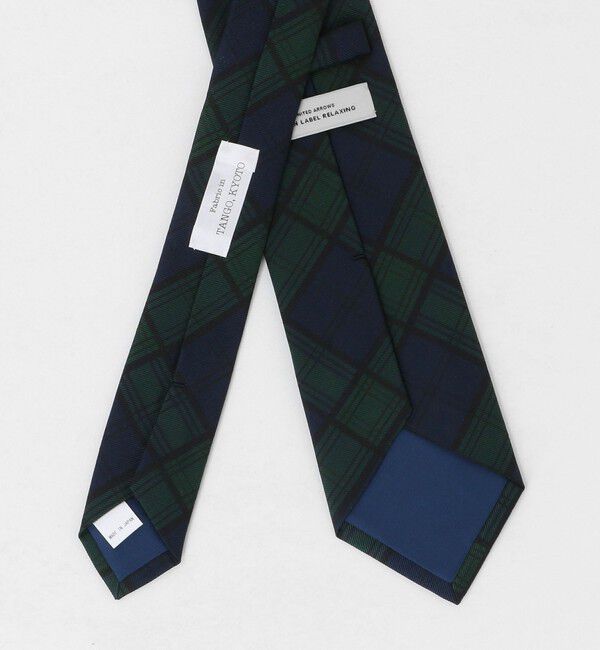 UNITED ARROWS green label relaxing「GLR ジャパン タンゴ 8.0cm チェック ネクタイ」|ネクタイ・蝶ネクタイ|