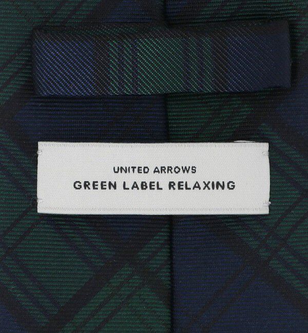 UNITED ARROWS green label relaxing「GLR ジャパン タンゴ 8.0cm チェック ネクタイ」|ネクタイ・蝶ネクタイ|