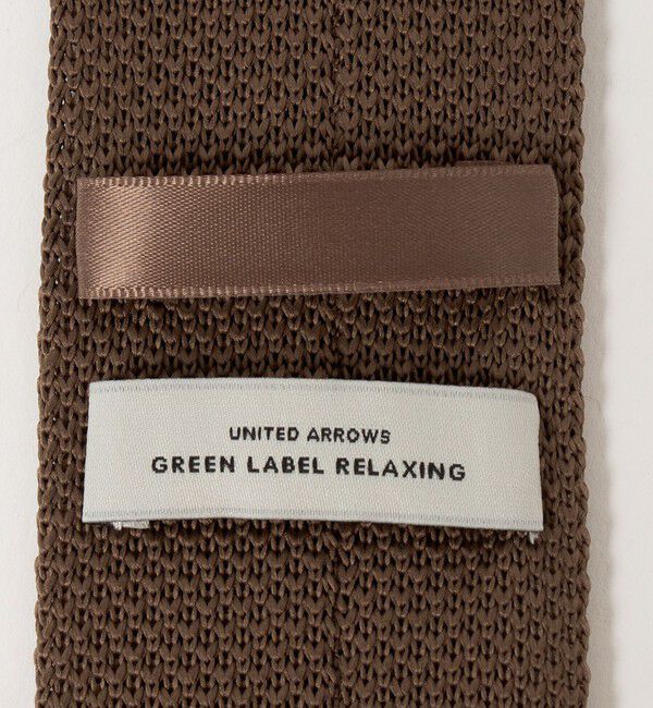 UNITED ARROWS green label relaxing「GLR ポリエステル ウォッシャブル ニット ドット ネクタイ ニットタイ」|ネクタイ・蝶ネクタイ|