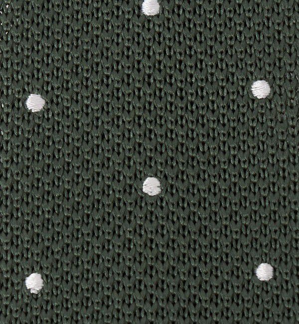 UNITED ARROWS green label relaxing「GLR ポリエステル ウォッシャブル ニット ドット ネクタイ ニットタイ」|ネクタイ・蝶ネクタイ|