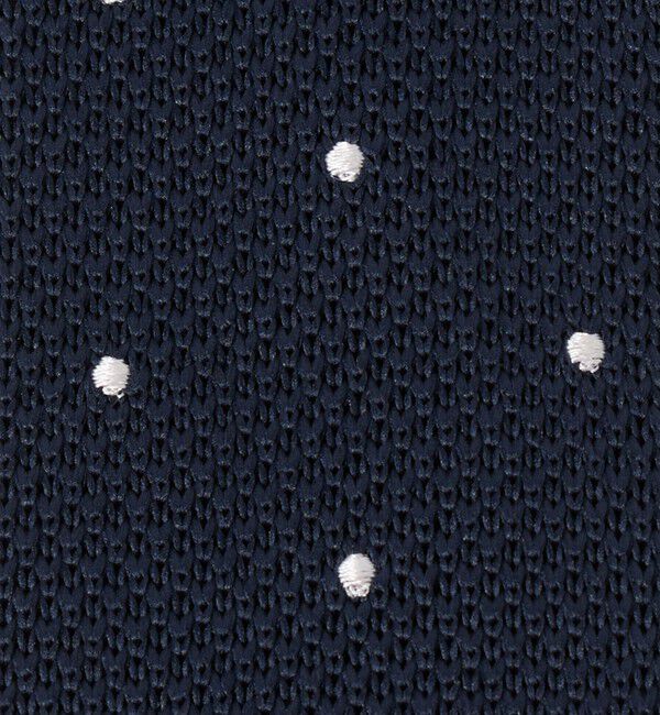UNITED ARROWS green label relaxing「GLR ポリエステル ウォッシャブル ニット ドット ネクタイ ニットタイ」|ネクタイ・蝶ネクタイ|