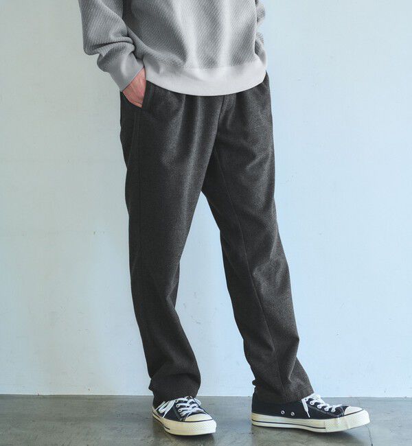 UNITED ARROWS green label relaxing「ストレッチ ブラッシュド PLAY―PANTS W2 イージーパンツ」|その他|DK.GRAY