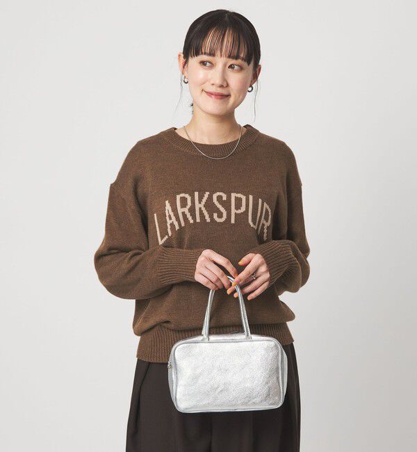 UNITED ARROWS green label relaxing「ロゴ ニット プルオーバー 2 ウォッシャブル」|ニット・セーター|MD.BROWN