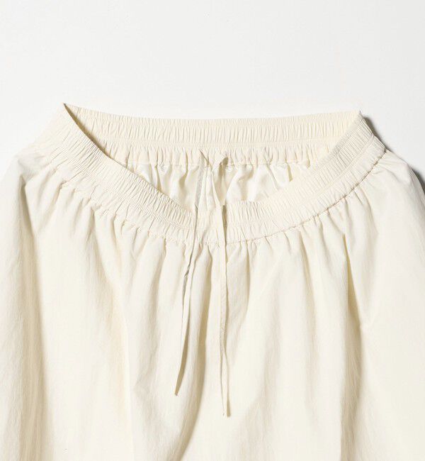 UNITED ARROWS green label relaxing「ギャザー フレア スカート オフホワイト」|フレア|