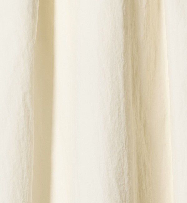 UNITED ARROWS green label relaxing「ギャザー フレア スカート オフホワイト」|フレア|