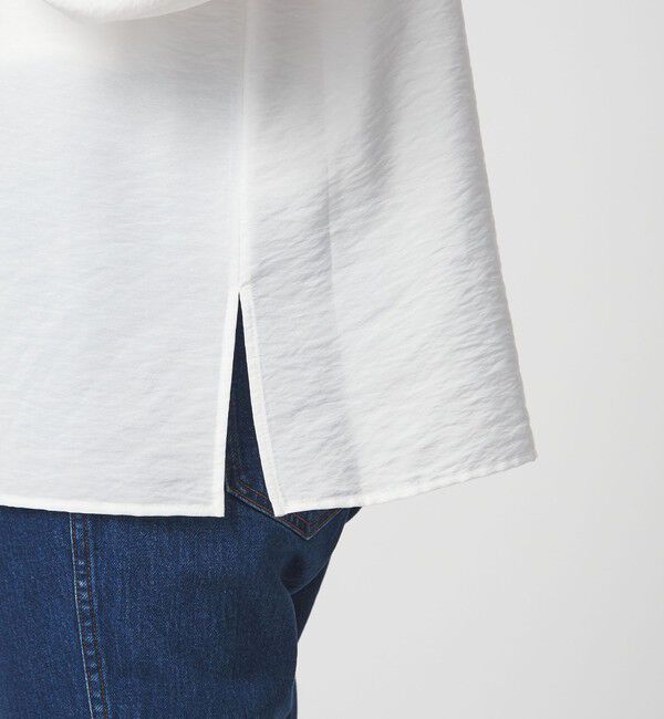 UNITED ARROWS green label relaxing「ラッフル ブラウス」|シャツ・ブラウス|