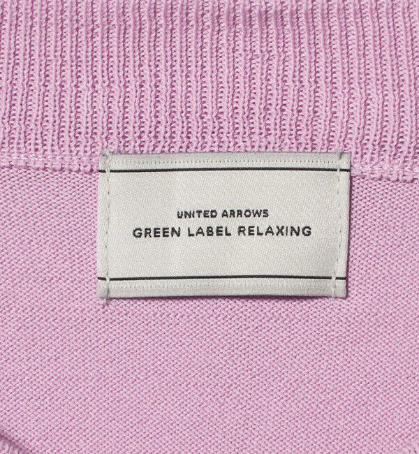 UNITED ARROWS green label relaxing「MTB コットン ハイゲージ クルーネック ニット」|ニット・セーター|