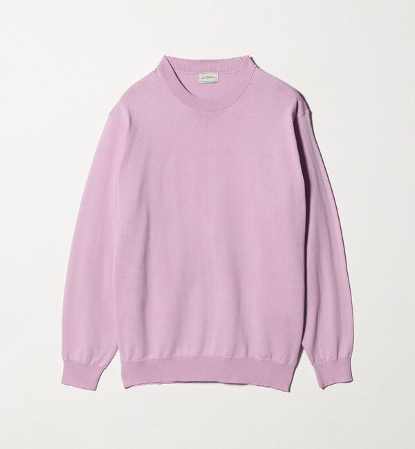 UNITED ARROWS green label relaxing「MTB コットン ハイゲージ クルーネック ニット」|ニット・セーター|