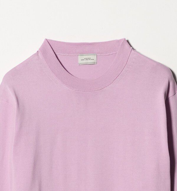 UNITED ARROWS green label relaxing「MTB コットン ハイゲージ クルーネック ニット」|ニット・セーター|