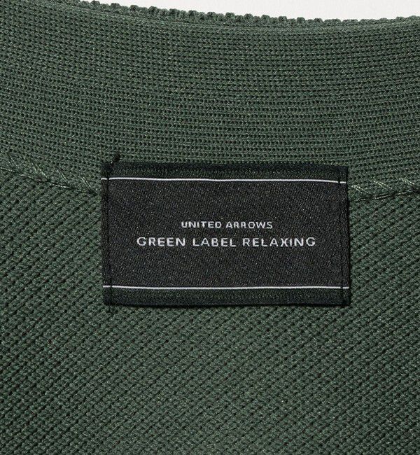 UNITED ARROWS green label relaxing「ポリエステル リンクス Vネック カーディガン」|カーディガン|