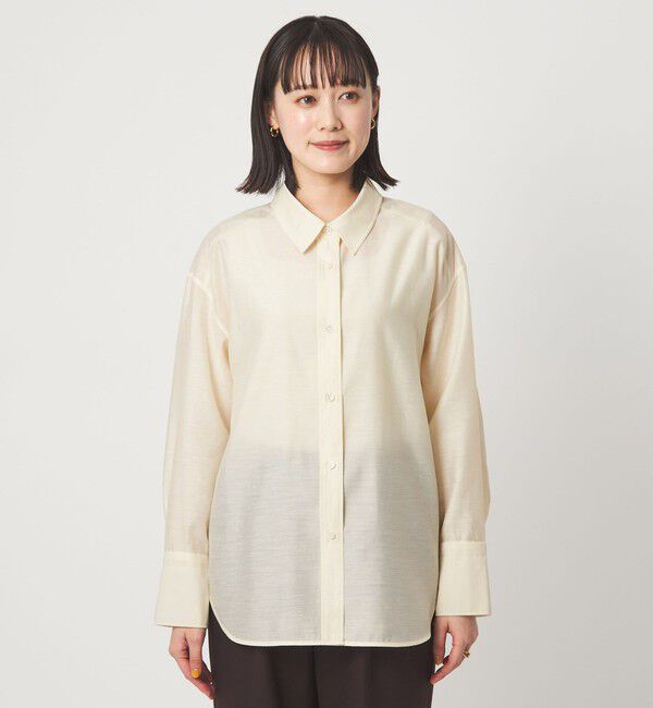 UNITED ARROWS green label relaxing「［size SHORTあり］ミルフィーユデイリーシャツ」|シャツ・ブラウス|