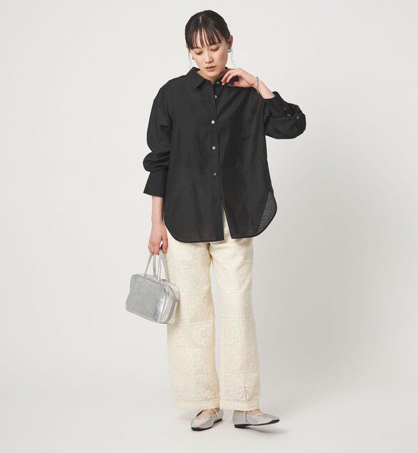 UNITED ARROWS green label relaxing「［size SHORTあり］ミルフィーユデイリーシャツ」|シャツ・ブラウス|