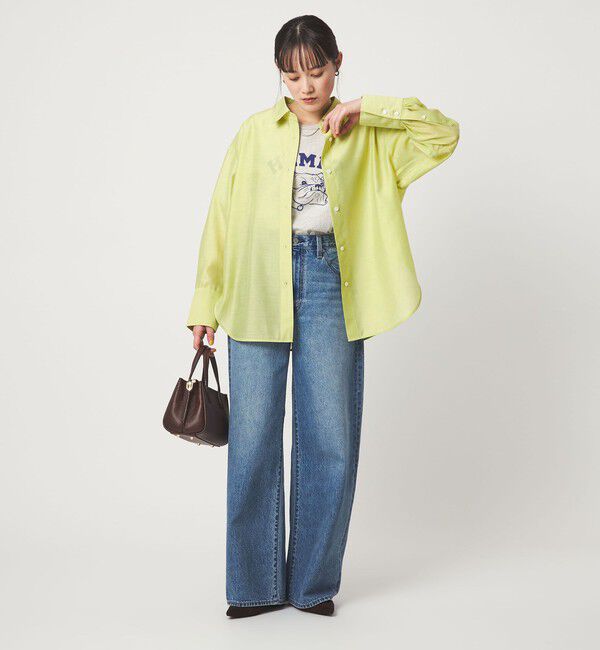 UNITED ARROWS green label relaxing「［size SHORTあり］ミルフィーユデイリーシャツ」|シャツ・ブラウス|