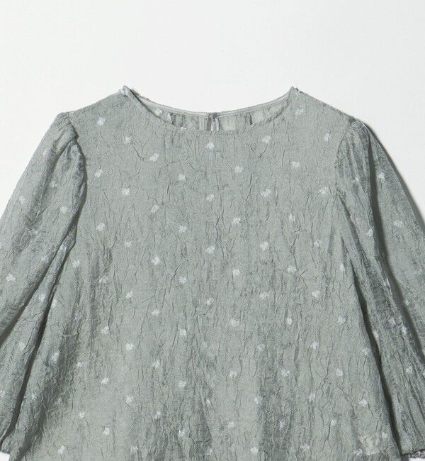 UNITED ARROWS green label relaxing「ワッシャープリント ブラウス」|シャツ・ブラウス|