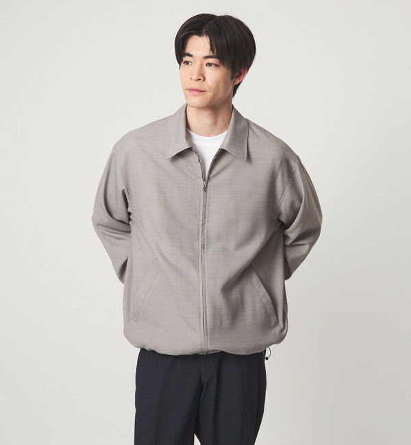 UNITED ARROWS green label relaxing「TW マイクロチェック ブルゾン」|その他|