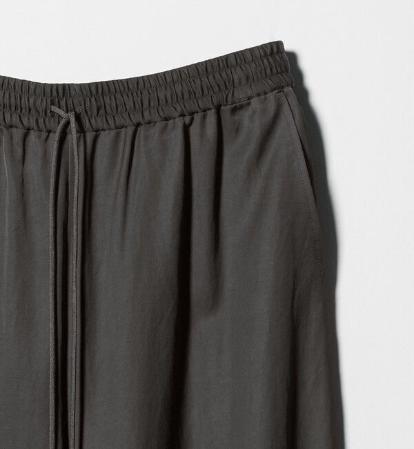 BEAUTY&YOUTH UNITED ARROWS「コットンレーヨンサテン ドローストワイドパンツ」|その他|