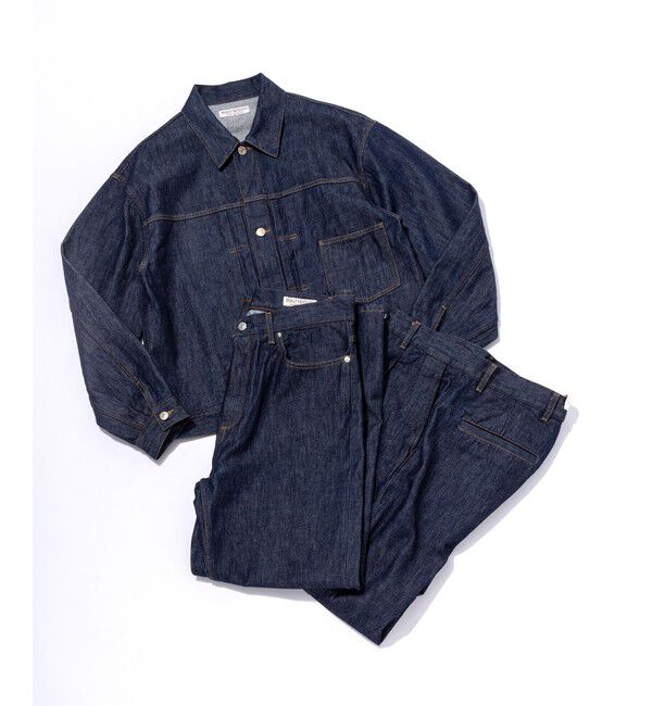 BEAUTY&YOUTH UNITED ARROWS「13.5oz ハイツイスト デニム パンツ スタンダード NO.9」|チノ|