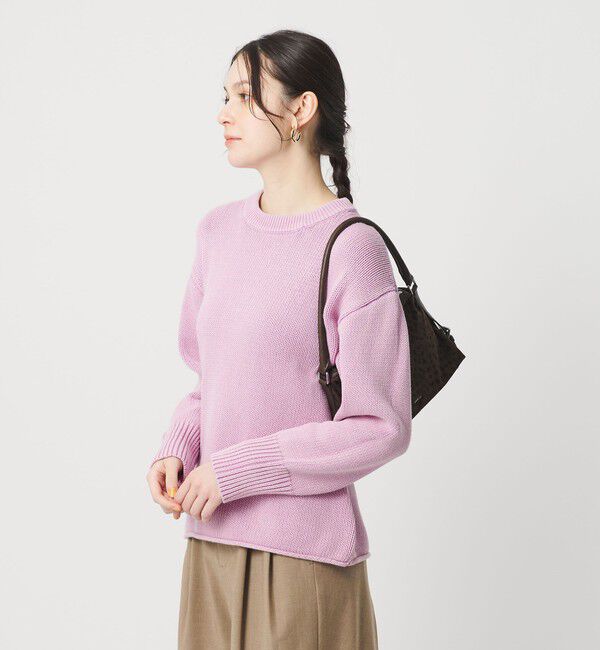 BEAUTY&YOUTH UNITED ARROWS「フェード クルーネックニットプルオーバー」|ニット・セーター|