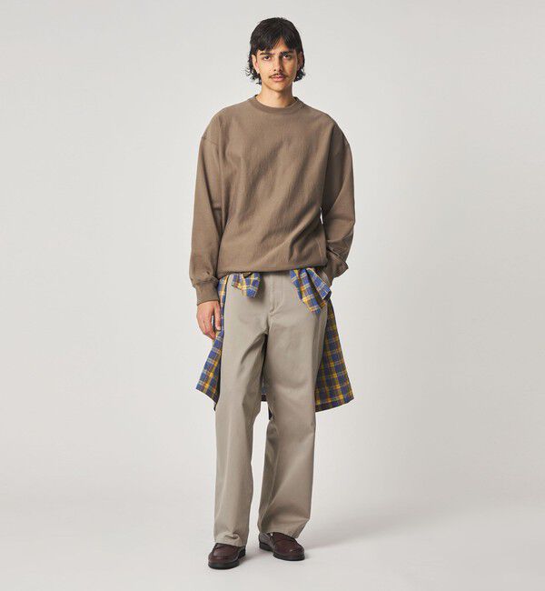 STEVEN ALAN「＜Steven Alan＞ ウエポン ニドム アーミー ノープリーツ トラウザーズ」|チノ|