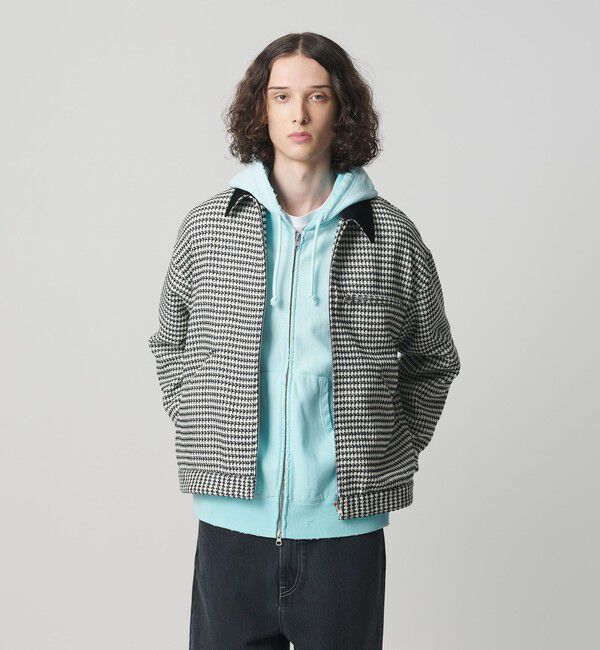 MONKEY TIME「チェック ジップ ワーク ジャケット」|その他|