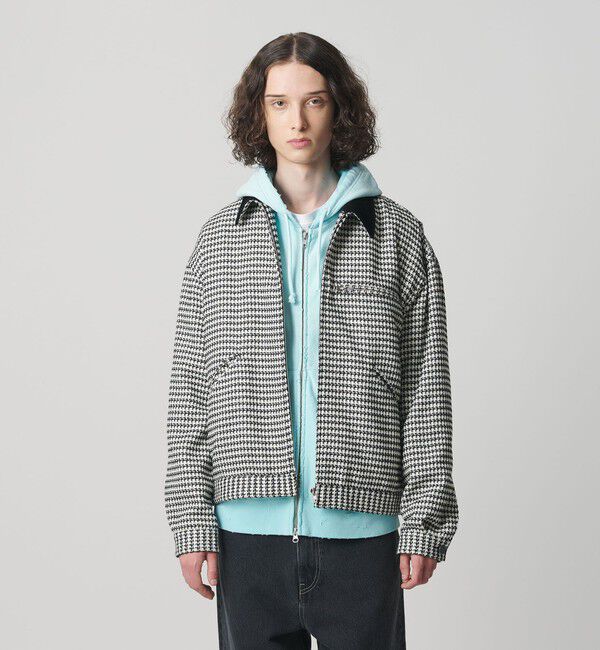 MONKEY TIME「チェック ジップ ワーク ジャケット」|その他|