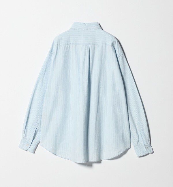California General Store「＜CGS.＞インディゴ シャンブレーストライプ ボタンダウン シャツ」|シャツ・ブラウス|