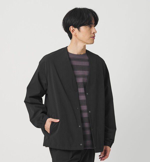 BEAUTY&YOUTH UNITED ARROWS「360&deg;MASTER スナップ アジャスト カーディガン セットアップ対応 撥水 ストレッチ ウォッシャブル」|カーディガン|