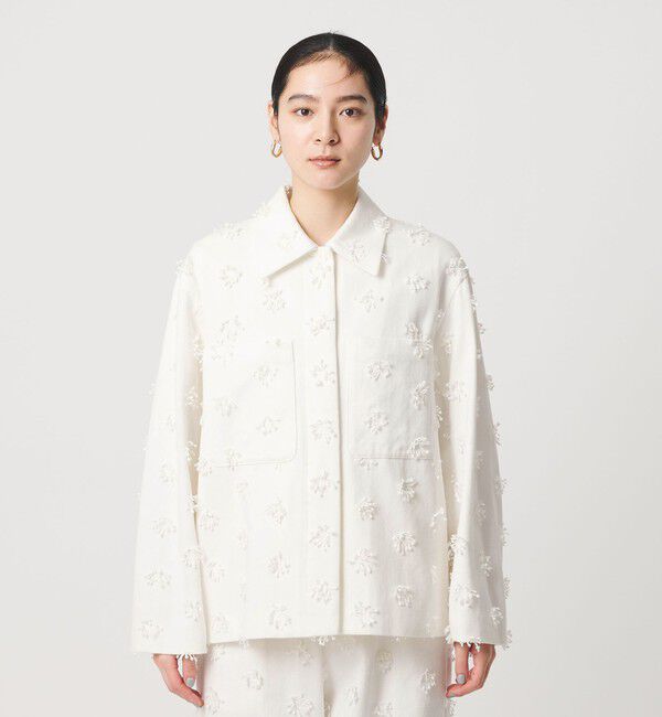 BEAUTY&YOUTH UNITED ARROWS「コットン エンブロイダリー ジャケット」|テーラードジャケット|