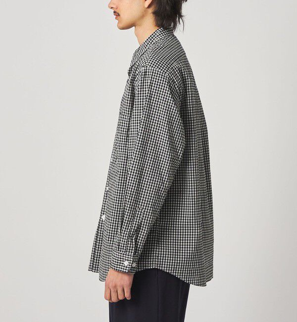 STEVEN ALAN「＜Steven Alan＞ リバティ ギンガムチェック リバースシーム シャツ LOOSE」|シャツ・ブラウス|
