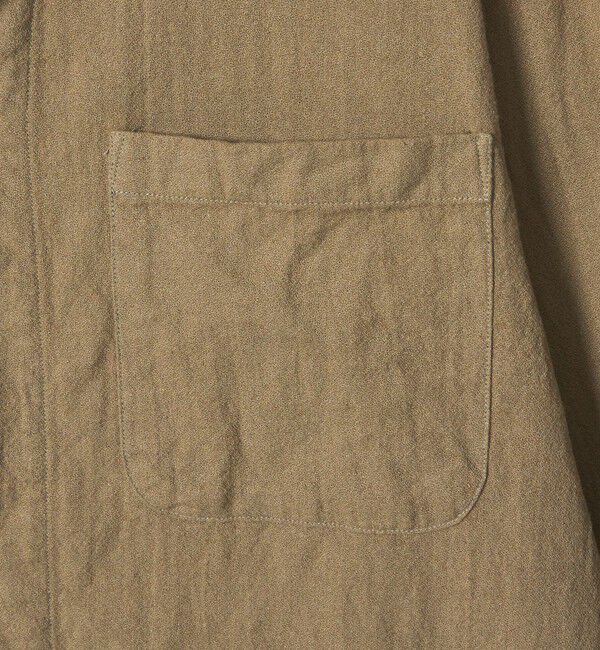 STEVEN ALAN「＜Steven Alan＞ CL クレープ オープンカラー オーバー シャツ」|シャツ・ブラウス|