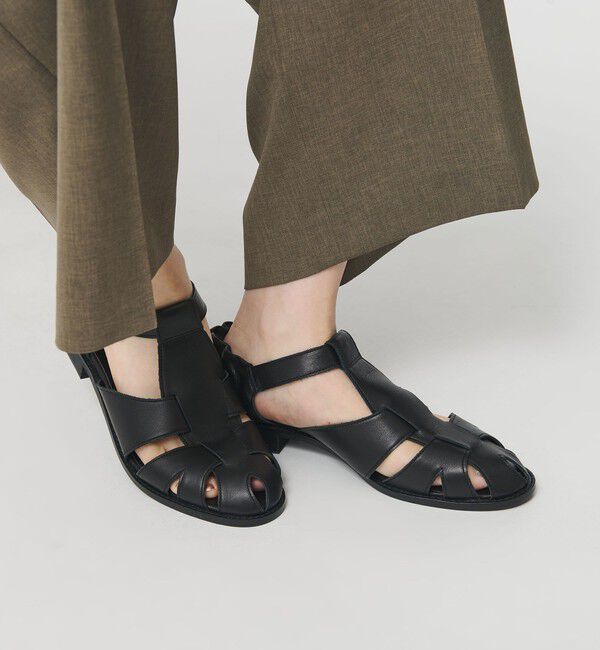 BEAUTY&YOUTH UNITED ARROWS「ギャザー グルカサンダル」|サンダル|