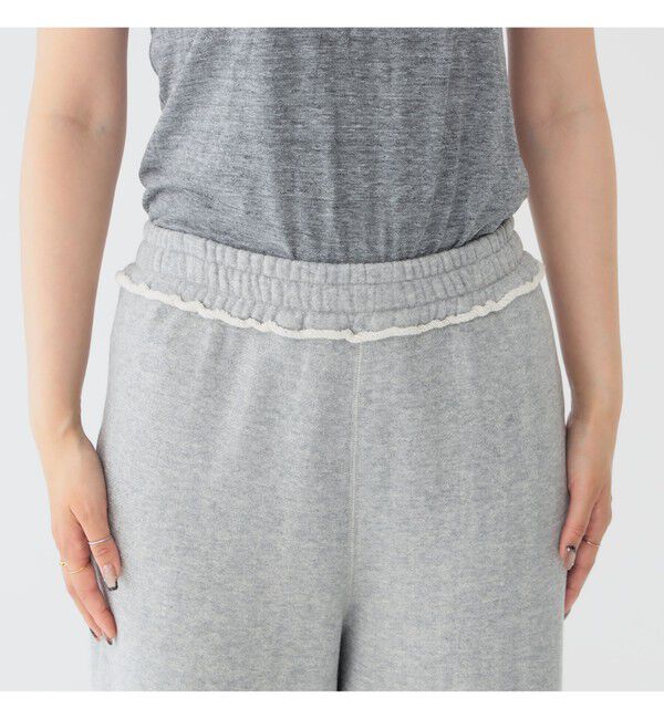 BEAMSBOY「maturely / ワイド フレア ジャージー パンツ」|チノ|