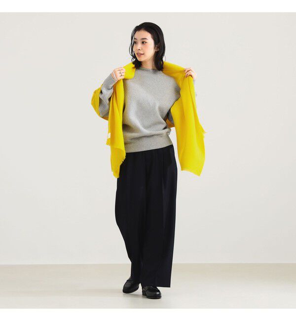 Demi-Luxe BEAMS 「AK+1 / ウール フリンジ ストール」|ストール|